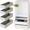 Clutter Cover Organizer für PAX Schrank (4er-Set Boxen für Komplement Schublade) Bild 5