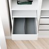 Clutter Cover Organizer für PAX Schrank (4er-Set Boxen für Komplement Schublade) Bild 2