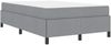 vidaXL Boxspringbett Hellgrau 120 x 200 cm Stoff 3398850 Bild 4