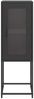vidaXL Sideboard Schwarz 36x39x107 cm Kaltgewalzter Stahl 853398 Bild 5