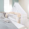 roba Roombed 'Jumbotwins' - 60 x 120 cm - Beistellbett zum Elternbett mit kompletter Textilausstattung Bild 2