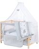 roba Roombed 'Jumbotwins' - 60 x 120 cm - Beistellbett zum Elternbett mit kompletter Textilausstattung Bild 5