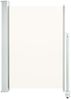 vidaXL Ausziehbare Seitenmarkise 120x300 cm Creme 45188 Bild 2