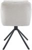 Esszimmerstuhl Drehstuhl 360 Grad mit Stoffbezug beige MUCKI 140238205 Bild 4