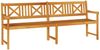 vidaXL Bank Outdoor Natur 220 x 56 x 90 cm Massivholz Akazie 4105527 Bild 2