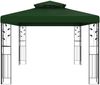 vidaXL Pavillon 3,97 x 2,96 x 2,68 m Grün Polyester und Stahl 42030528 Bild 3