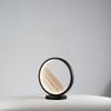 Fabas Luce 3695-30-101 Tischleuchte Pierre rund schwarz holz Bild 2