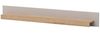 Lomadox Wandregal SITTEN-61, 159 cm, Eiche mit Kaschmir Beige, Ablagefläche für Deko Bild 3