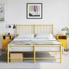 vidaXL Nachttische 2 Stk. Senfgelb 36x39x59 cm Stahl 846723 Bild 3