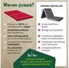 Klappmatratze Faltmatratze 110 cm breit (Basic) - 200x110x8cm -, livasia, 8 cm hoch, Kapok, vegan, handgefertigt Bild 3
