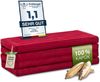 Klappmatratze Faltmatratze 110 cm breit (Basic) - 200x110x8cm -, livasia, 8 cm hoch, Kapok, vegan, handgefertigt Bild 4