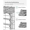 SONGMICS Gabionenkörbe, verzinkt, Metall silber, 100 x 30 x 30 cm, 4 Stück Bild 3