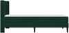 vidaXL Bettgestell mit Matratze Dunkelgrün 90 x 190 cm Samt 3414833 Bild 7