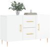 vidaXL Sideboard Hochglanz-Weiß 100x36x60 cm Holzwerkstoff 828158 Bild 3