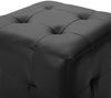 vidaXL Pouf 2 Stk. Schwarz 30x30x30 cm Kunstleder 278390 Bild 4