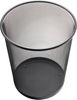 Papierkorb 23l H350xØ295mm m.Lochdekor STA schwarz HELIT "" Bild 1