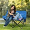 Sunula Klappbares Campingsofa für 2 Personen, Blau Bild 2