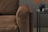 KAWOLA Big Sofa RAINA Leder braun 85 x 150 x 254 cm Bild 4