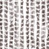 vidaXL Fliegenvorhang Taupe und Weiß 100x200 cm Chenille 377405 Bild 5