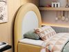 Kinderbett NEST, Boxspringbetten für Kinderzimmer, Jugendbett, Einzelbett mit Matratze 90 x 180 cm - Gelb Velvet - Topper T25 Bild 3