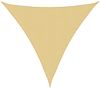 vidaXL Sonnensegel Sandfarbe 4,5x4,5x4,5 m 100% Polyester Oxford 4000939 Bild 2