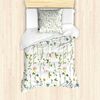 Abakuhaus Bettwäsche Milbensicher Allergiker geeignet mit Kissenbezug, Microfaser, Blumen Herb Flowers Aquarelle Bild 2