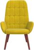 vidaXL Relaxsessel Gelber Samt 4102639 Bild 2