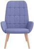 vidaXL Relaxsessel Jeansblau Stoff 4102652 Bild 3