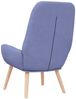 vidaXL Relaxsessel Jeansblau Stoff 4102652 Bild 5