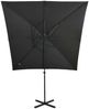 vidaXL Ampelschirm mit LED-Beleuchtung 250 cm Anthrazit 312322 Bild 5
