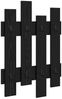vidaXL Wandmontierter nachttisch Schwarz Eichen-Optik 60 x 3 x 82 cm 874476 Bild 2