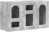 vidaXL Sideboard ELST Beton Grau 100 x 35 x 59 cm Holzwerkstoff 891347 Bild 2
