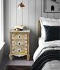 Nachtkommode >Sharma< in Braun, Mangoholz - 50x70x40cm (BxHxT) Bild 2