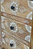 Nachtkommode >Sharma< in Braun, Mangoholz - 50x70x40cm (BxHxT) Bild 5