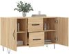 vidaXL Sideboard Sonoma-Eiche 100x36x60 cm Holzwerkstoff 828167 Bild 4