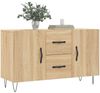 vidaXL Sideboard Sonoma-Eiche 100x36x60 cm Holzwerkstoff 828167 Bild 3