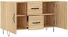 vidaXL Sideboard Sonoma-Eiche 100x36x60 cm Holzwerkstoff 828167 Bild 5