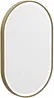 Vente-unique - ALARICO Badzubehör GlasMetall Gold - B 4,05 cm x H 80 cm x L 50 cm Bild 3