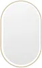 Vente-unique - ALARICO Badzubehör GlasMetall Gold - B 4,05 cm x H 80 cm x L 50 cm Bild 2