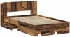vidaXL Bettgestell mit Stauraum Altholz 120 x 190 cm Holzwerkstoff 3433737 Bild 4