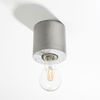 Deckenlampe, Beton grau, rund, H 10 cm Bild 5