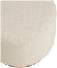 Pouf >Daisy< in Sand, 100% Polyester, Kiefer - 41x50cm (HxD) Bild 3