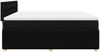 vidaXL Boxspringbett mit Matratze Schwarz 200x200 cm Stoff 3287579 Bild 5