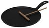 Le Creuset Gusseisen Crepespfanne 27 cm schwarz Bild 2
