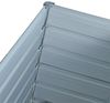Metall Blumenbeet Hochbeet 100x40x77 cm Grau Pflanzbeet Gemüsebeet Pflanzkasten Bild 2