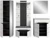 Home affaire Garderoben-Set REHAT, TOPSELLER!, 5-teilig, Breite 255 cm, individuell erweiterbar, (Set, 6-St, bestehend aus: Schrank, Sitzbank, Sitzkissen, Paneel, Spiegel, Kommode), Garderobenkombination, Kombination, Set, Flurgarderobe, Diele Bild 4