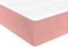 vidaXL Taschenfederkernmatratze Mittel Rosa 90x220x20 cm Samt 4016605 Bild 5