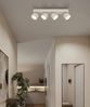 GLOBO LIGHTING LED Deckenspot RAE, LED fest integriert, Warmweiß, LED Strahler Sand, Aluminium/Opal, dreh-/schwenkbar, LED 6W Bild 2