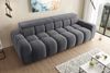 99rooms Alessio Bigsofa Velours TIFFANY Anthrazit mit Sitztiefenverstellung Bild 3
