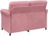 vidaXL 2-Sitzer Sofa Rosa 158 x 83 x 95 cm Samt 42033957 Bild 5